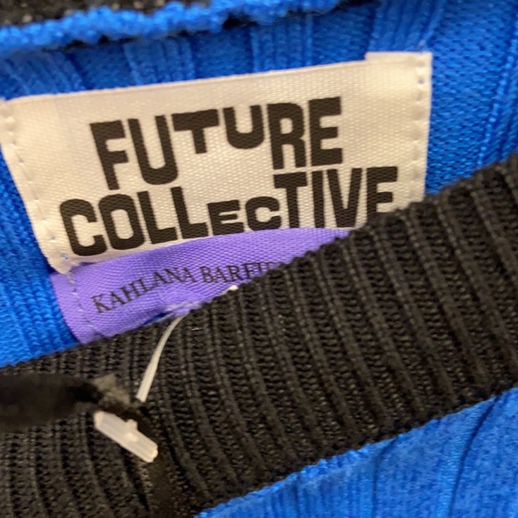 🔖 FUTURE COLLECTIVE x Target Long Sleeve Sweater Dress Kahlana Barfield Brown - Picture 13 of 17
